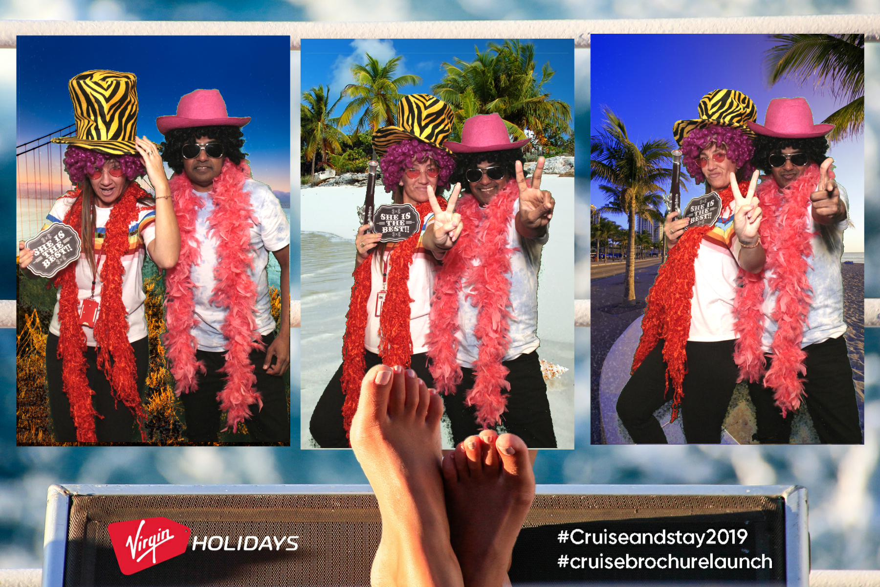 Virgin Holidays | View more photos from the event at gallery.myphotoboothexperience.co.uk/u/MyPhotoBoothExperienceLtd/Virgin-Holidays-0
